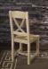 Chaise Olivier ralise en Chne massif de style Campagnard Finition Chne Bross 