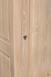 Armoire ou Bonnetire 1 porte 1 tiroir Lucas ralise en chne massif de style Louis Philippe Finition chne bross Blanchi 