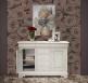 Buffet 2 portes 7 tiroirs Jules ralis en Chne Massif de style Louis Philippe Finition Chne Bross Gris Perle