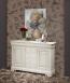 Buffet 2 portes 7 tiroirs Jules ralis en Chne Massif de style Louis Philippe Finition Chne Bross Gris Perle