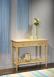 Console Mathieu ralise en Chne de style Directoire Finition Chne Bross Naturel