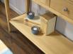 Console Mathieu ralise en Chne de style Directoire Finition Chne Bross Naturel