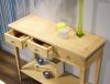 Console Mathieu ralise en Chne de style Directoire Finition Chne Bross Naturel