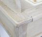 Bonheur du Jour Louis ralis en Chne de style Directoire Finition Chne Bross Blanchi