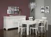 Buffet 3 portes Ludovic ralis en Chne Massif de style Louis Philippe Finition Chne Bross Ivoire