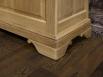 Banc coffre Lo ralis en Chne Massif de style Louis Philippe Finition Chne Bross Naturel