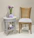 Guridon rond Pierre-Louis de style Directoire ralise en Chne massif 