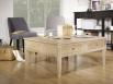 Table basse rectangulaire Justin ralise en Chne de style Directoire -* SANS MARQUETERIE