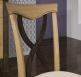 Chaise Sbastien ralise en Chne Massif de style Louis Philippe Finition Chne BROSSE