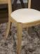 Chaise Sbastien ralise en Chne Massif de style Louis Philippe Finition Chne BROSSE