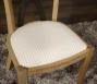 Chaise Sbastien ralise en Chne Massif de style Louis Philippe Finition Chne BROSSE