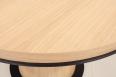 Table ronde Cylindre en chne Diamtre de 115 cm + 1 allonge de 40 cm SEULEMENT 1 DISPONIBLE