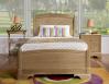 Lit 90X190 de style Louis Philippe Diego ralis en Chne Massif Finition Chne Bross Naturel