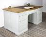 Bureau Ministre spcial dossiers suspendus ralis en Chne Massif de style Louis Philippe 