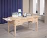 Bureau Ministre 5 tiroirs  ralis en Chne de style Directoire Tiroir du milieu escamotable