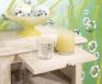 Meuble Tlphone Nicolas, ralis en Chne Massif de Style campagne (assorti au buffet Amaury) Finition Chne Bross Blanchi