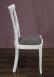Chaise Sbastien ralise en Chne Massif de style Louis Philippe Finition Chne Bross Ivoire