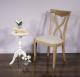 Chaise Sbastien ralise en Chne Massif de style Louis Philippe Finition Chne Bross