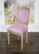Chaise Simon réalisée en Chêne Massif de style Louis XVI Finition Chêne Brossé 