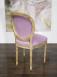 Chaise Simon réalisée en Chêne Massif de style Louis XVI Finition Chêne Brossé 