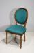 Chaise Emeline ralise en Merisier Massif de style Louis XVI