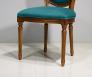Chaise Emeline ralise en Merisier Massif de style Louis XVI