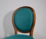 Chaise Emeline ralise en Merisier Massif de style Louis XVI