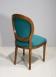 Chaise Emeline ralise en Merisier Massif de style Louis XVI