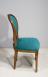 Chaise Emeline ralise en Merisier Massif de style Louis XVI