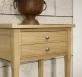 Meuble d'appoint Stphane ou meuble tlphone ralis en Chne massif de style Directoire