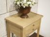 Meuble d'appoint Stphane ou meuble tlphone ralis en Chne massif de style Directoire