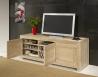 Meuble TV 16/9me Thierry ralis en chne massif Contemporain 