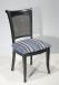 Chaise Marc ralise en Chne de style Louis Philippe Finition Charbon