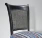 Chaise Marc ralise en Chne de style Louis Philippe Finition Charbon