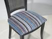 Chaise Marc ralise en Chne de style Louis Philippe Finition Charbon