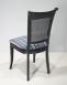 Chaise Marc ralise en Chne de style Louis Philippe Finition Charbon