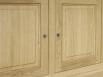 Buffet 4 portes Gael ralis en Chne Massif de style Louis Philippe Finition Chne Bross 