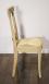 Chaise Arthur ralise en Chne Massif de style Louis Philippe Assise paille, Finition Chne Bross