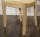 Chaise Arthur ralise en Chne Massif de style Louis Philippe Assise paille, Finition Chne Bross
