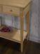 Console Mathieu ralise en Chne de style Directoire Finition Chne Bross Naturel 