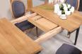 Table ovale 160x120 Lambert ralise en Chne Massif de style Louis XVI Finition Chne Bross 