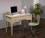 Bureau 1/2 ministre Jean-Charles en Chne de style Louis Philippe Finition Chne Bross