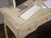 Bureau 1/2 ministre Jean-Charles en Chne de style Louis Philippe Finition Chne Bross
