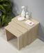 Tables gigognes ralises en Chne de ligne Contemporaine Finition Chne Bross