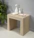 Tables gigognes ralises en Chne de ligne Contemporaine Finition Chne Bross