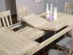 Table de repas rectangulaire 160X100 Tho ralise en Chne Ligne Contemporaine