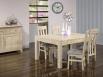 Table de repas rectangulaire 160X100 Tho ralise en Chne Ligne Contemporaine