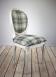 Chaise Simon ralise en Chne Massif de style Louis XVI Finition Chne Bross