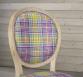 Chaise Simon ralise en Chne Massif de style Louis XVI Finition Chne Bross BONNE AFFAIRE SEULEMENT 3 DISPONIBLES