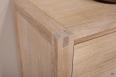 Buffet 3 portes Mathis ralis en Chne de style Contemporain Finition Chne Bross Blanchi